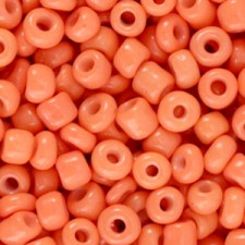 Seed beads 6/0 (4mm) Desert sun orange